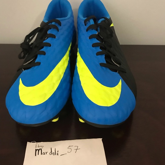 Nike Hypervenoms soccer cleats size 11 852547-004